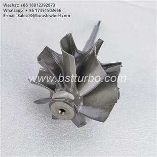 Fast delivery G30-900 turbine wheel shaft Standard Rotation rotor 9 blade for G series turbo