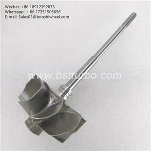 Free shipping G35-1050 turbine wheel shaft Rtandard Rotation 68*62mm 9 blade for performance turbocharger