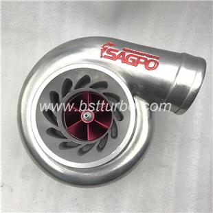 GT modified Ball bearing turbo with   gt35  turbine housing stainless steel type