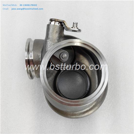 G25 Reverse Rotation Turbine Housing AR 0.49 V-Band with wastegate G25-550 G25-660 Stainless Steel Material 