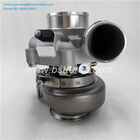  G25 G25-550 AR 0.72 V-Band In/Out Standard Rotation Internal Wastegate Turbocharger Ball Bearing Stainless Steel Turbine Housing