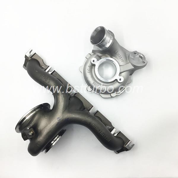 07K145701J 18559700021 stainess steel turbine housing and compressor housing  For Audi TT RS 2.5 TFSI (8S) engine