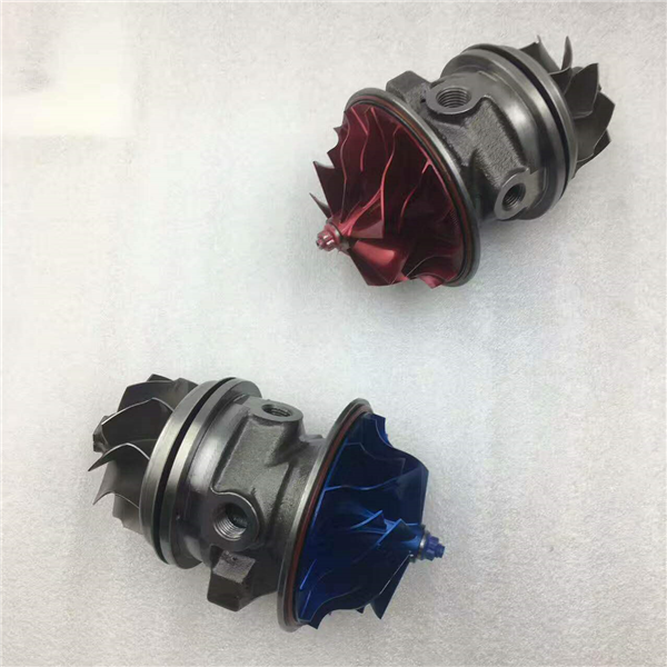 T3582R Turbo cartridge for the Modefied car blue and red 